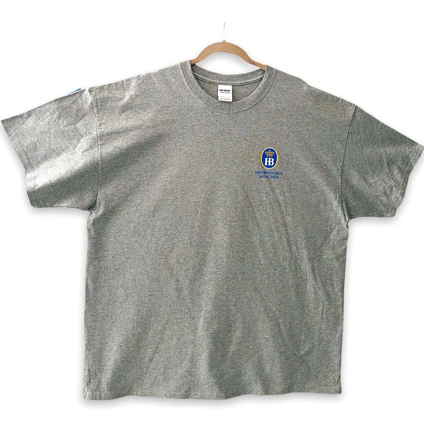 NEW Authentic Hofbrauhaus Hofbrau Munchen HB Beer Gray T-Shirt Unisex T-shirt, Sweatshirt, Hoodie, Long Sleeve Tee - T-Shirt, Sweatshirt, Hoodie