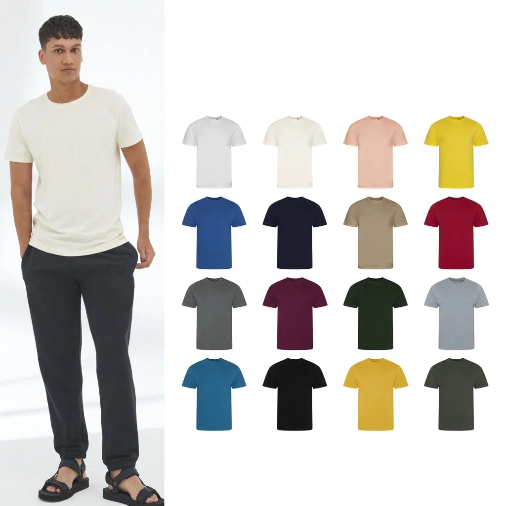 AWDis Ecologie Cascade organic tee - 100% organic cotton, Fashion fit Unisex T-shirt, Sweatshirt, Hoodie, Long Sleeve Tee - T-Shirt, Sweatshirt, Hoodie