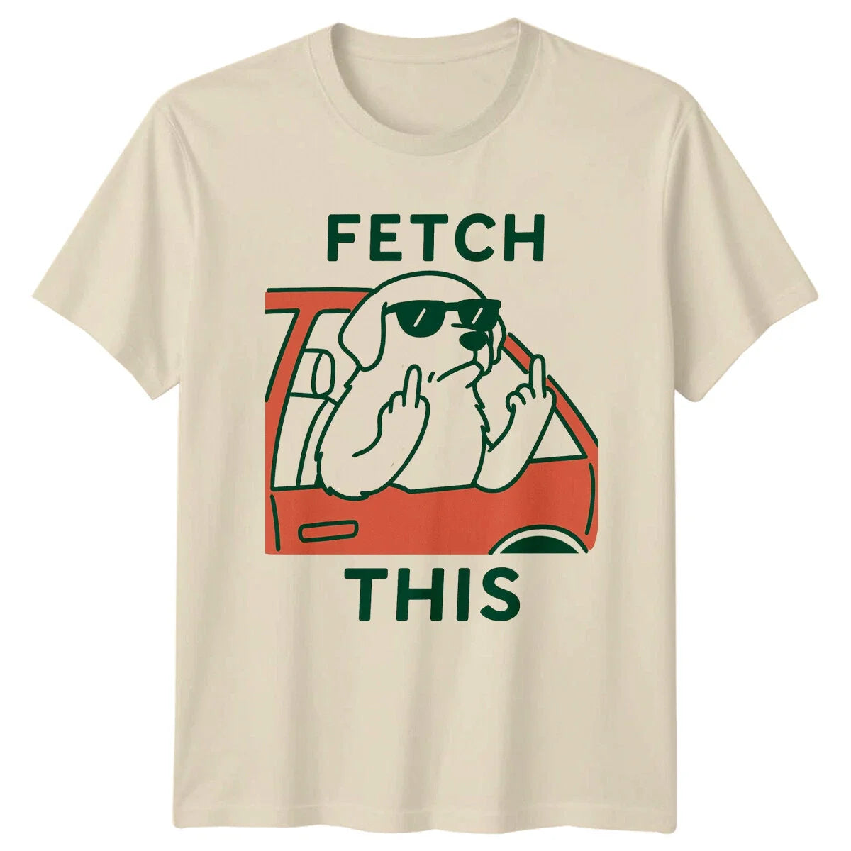 Fetch This Dog Breed Driving Car Mens Tee Womens T-Shirt Graphic Top Unisex T-shirt, Sweatshirt, Hoodie, Long Sleeve Tee - T-Shirt, Sweatshirt, Hoodie