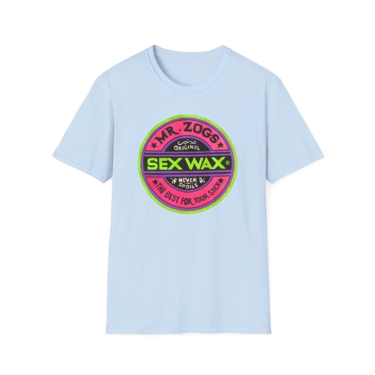 Mr. Zogs Sex Wax Large Neon 2 Logo Premium T-Shirt Outlaw Surf Unisex T-shirt, Sweatshirt, Hoodie, Long Sleeve Tee - T-Shirt, Sweatshirt, Hoodie