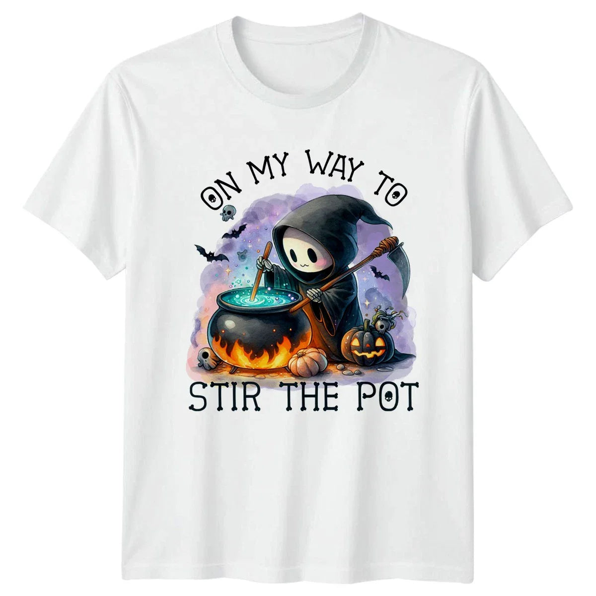 On My Way To Stir T-Shirt Sarcastic Humor Halloween Gift For Him And Her Unisex T-shirt, Sweatshirt, Hoodie, Long Sleeve Tee - T-Shirt, Sweatshirt, Hoodie