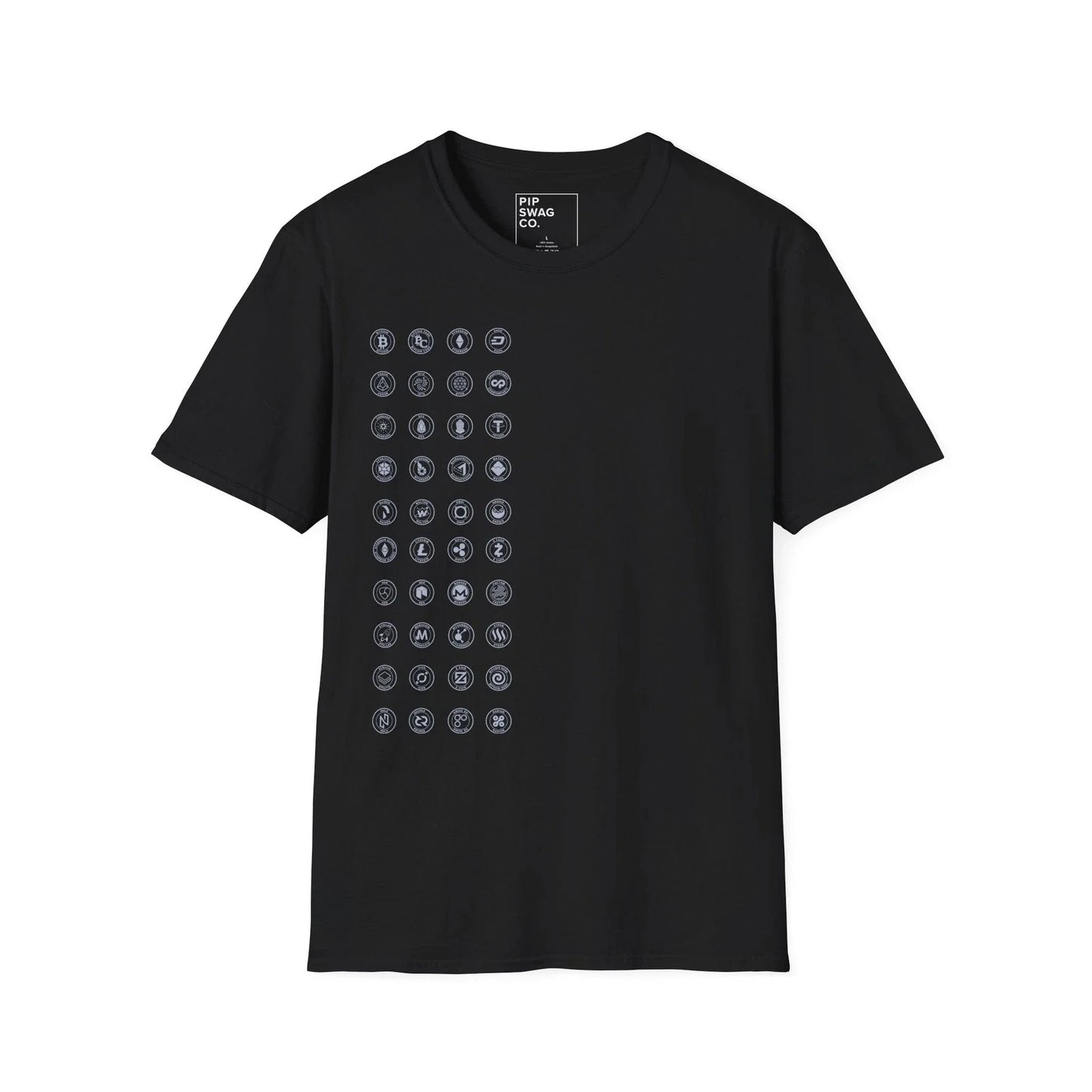 Crypto Coins - Minimalistic Trading Unisex T-Shirt, Trendy, crypto Unisex T-shirt, Sweatshirt, Hoodie, Long Sleeve Tee - T-Shirt, Sweatshirt, Hoodie