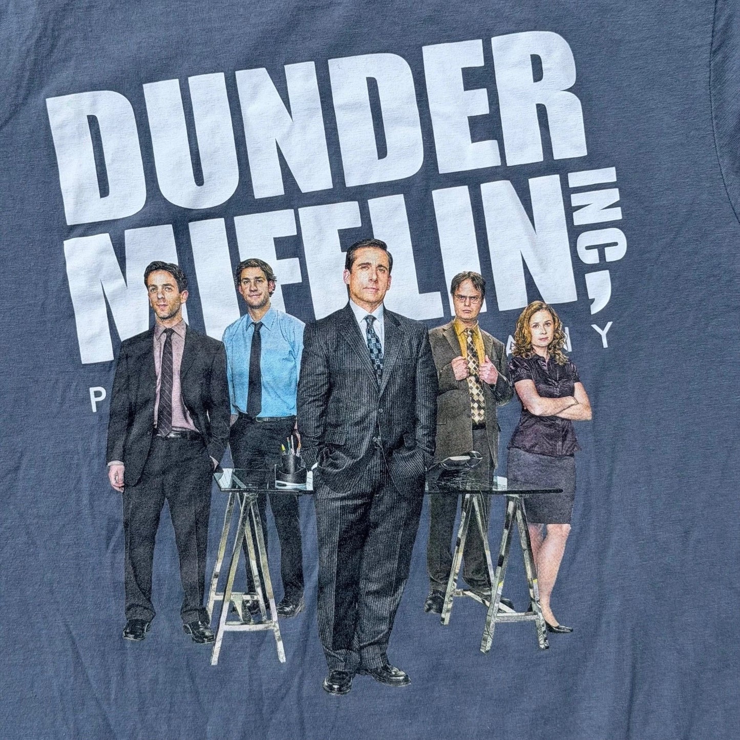 Old Navy Medium Gray Dunder Mifflin The Office Graphic T-Shirt Unisex T-shirt, Sweatshirt, Hoodie, Long Sleeve Tee - T-Shirt, Sweatshirt, Hoodie