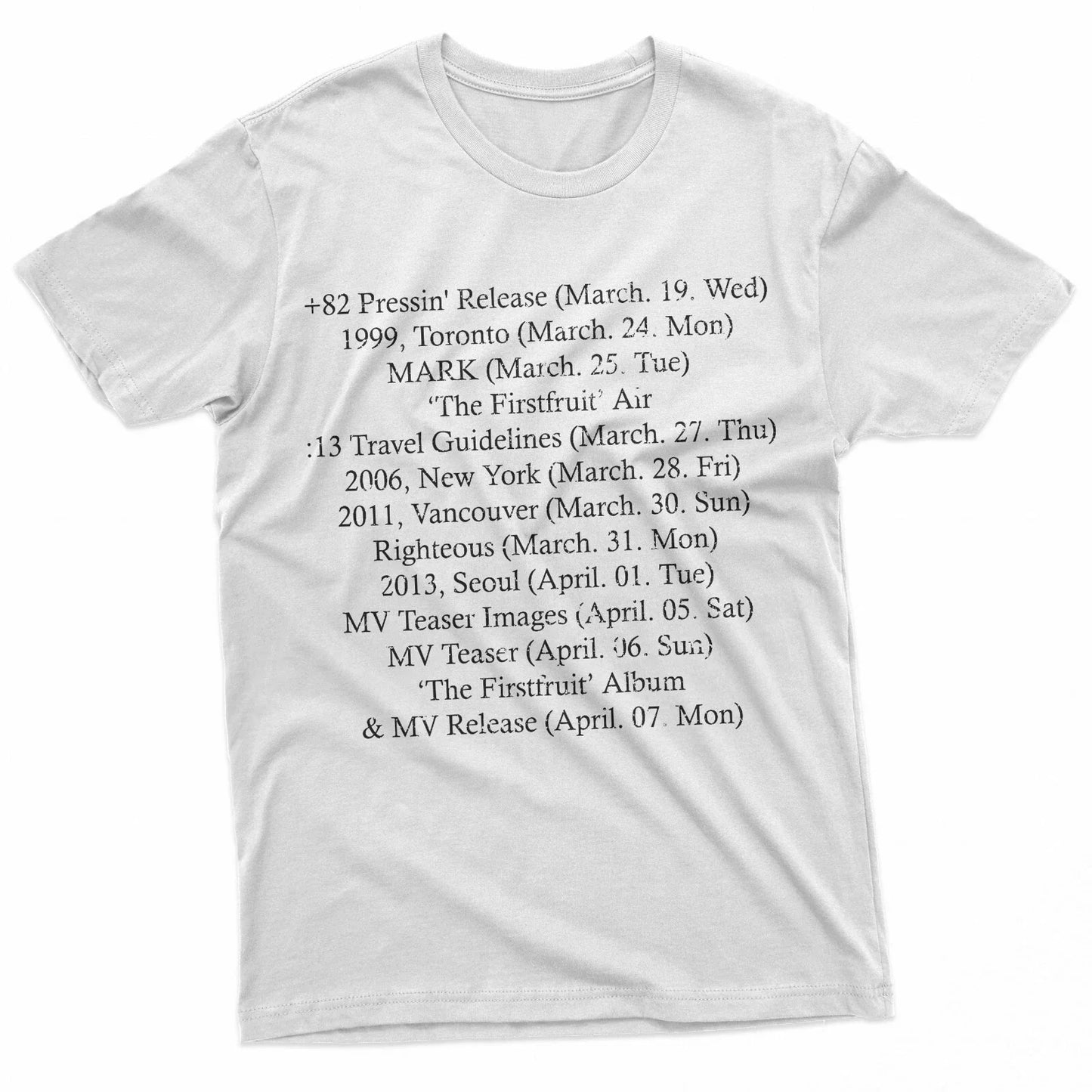 Firstfruit Mark +82 kpop trendy T-Shirt Unisex T-shirt, Sweatshirt, Hoodie, Long Sleeve Tee - T-Shirt, Sweatshirt, Hoodie