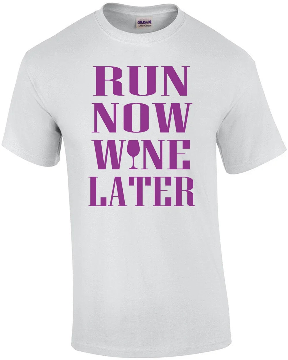 Run Now Wine Later T-Shirt Unisex T-shirt, Sweatshirt, Hoodie, Long Sleeve Tee - T-Shirt, Sweatshirt, Hoodie