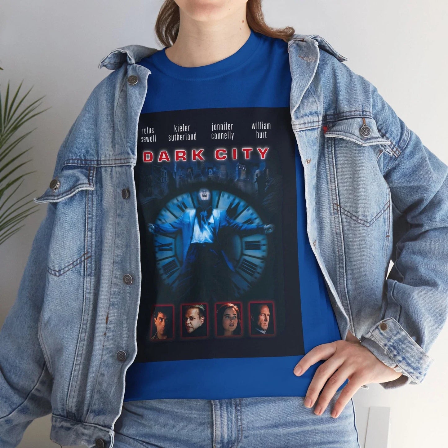 Dark City (1998) T-Shirt Sci-Fi Fantasy Alien Space aliens 90s Unisex T-shirt, Sweatshirt, Hoodie, Long Sleeve Tee - T-Shirt, Sweatshirt, Hoodie