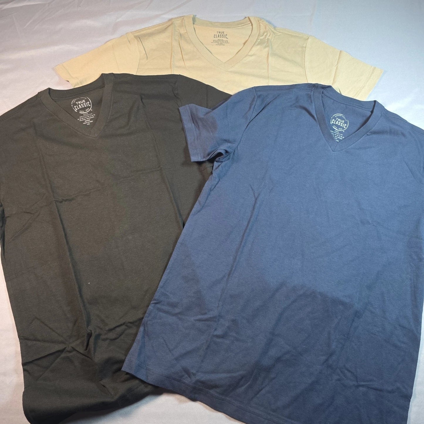 True Classic V Neck 3 pack variety medium Unisex T-shirt, Sweatshirt, Hoodie, Long Sleeve Tee - T-Shirt, Sweatshirt, Hoodie