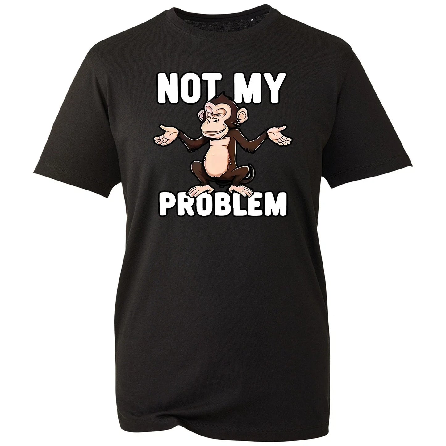Cute Chimpanzee Joke Tshirt Office Humour Prank Gift Shrugging Ape Graphic Cover Unisex T-shirt, Sweatshirt, Hoodie, Long Sleeve Tee - T-Shirt, Sweatshirt, Hoodie
