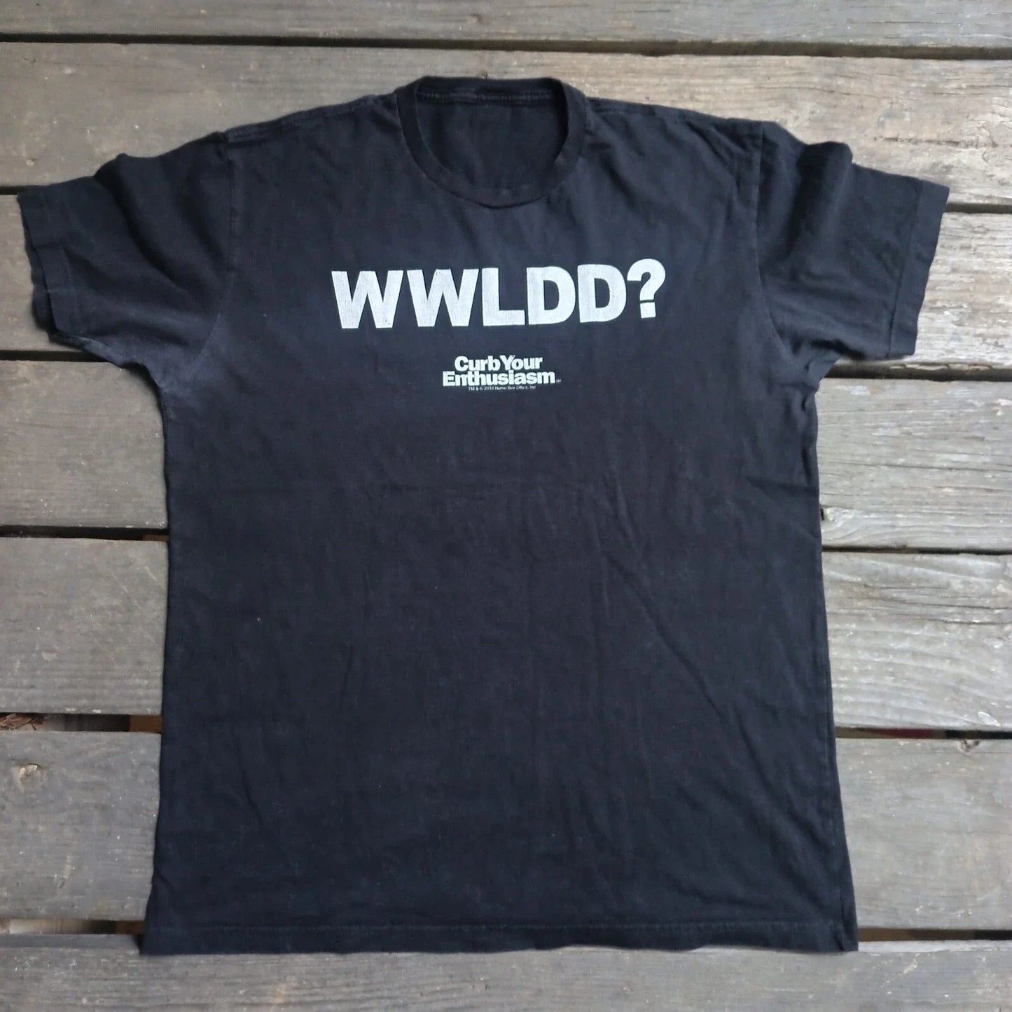 HBO Curb Your Enthusiasm What Would Larry David Do Black T Shirt Size XL Unisex T-shirt, Sweatshirt, Hoodie, Long Sleeve Tee - T-Shirt, Sweatshirt, Hoodie