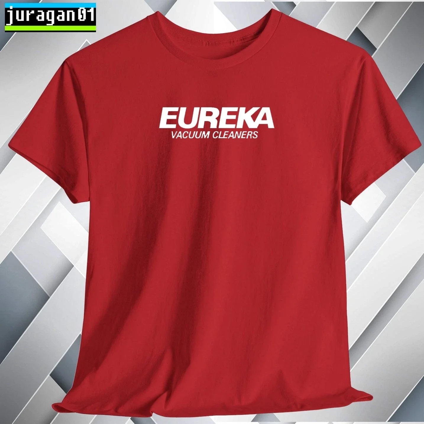 Eureka Vacuum T-Shirt Logo Black/Gray/Blue/Red/White/Orange S to 5XL Made in USA Unisex T-shirt, Sweatshirt, Hoodie, Long Sleeve Tee - T-Shirt, Sweatshirt, Hoodie