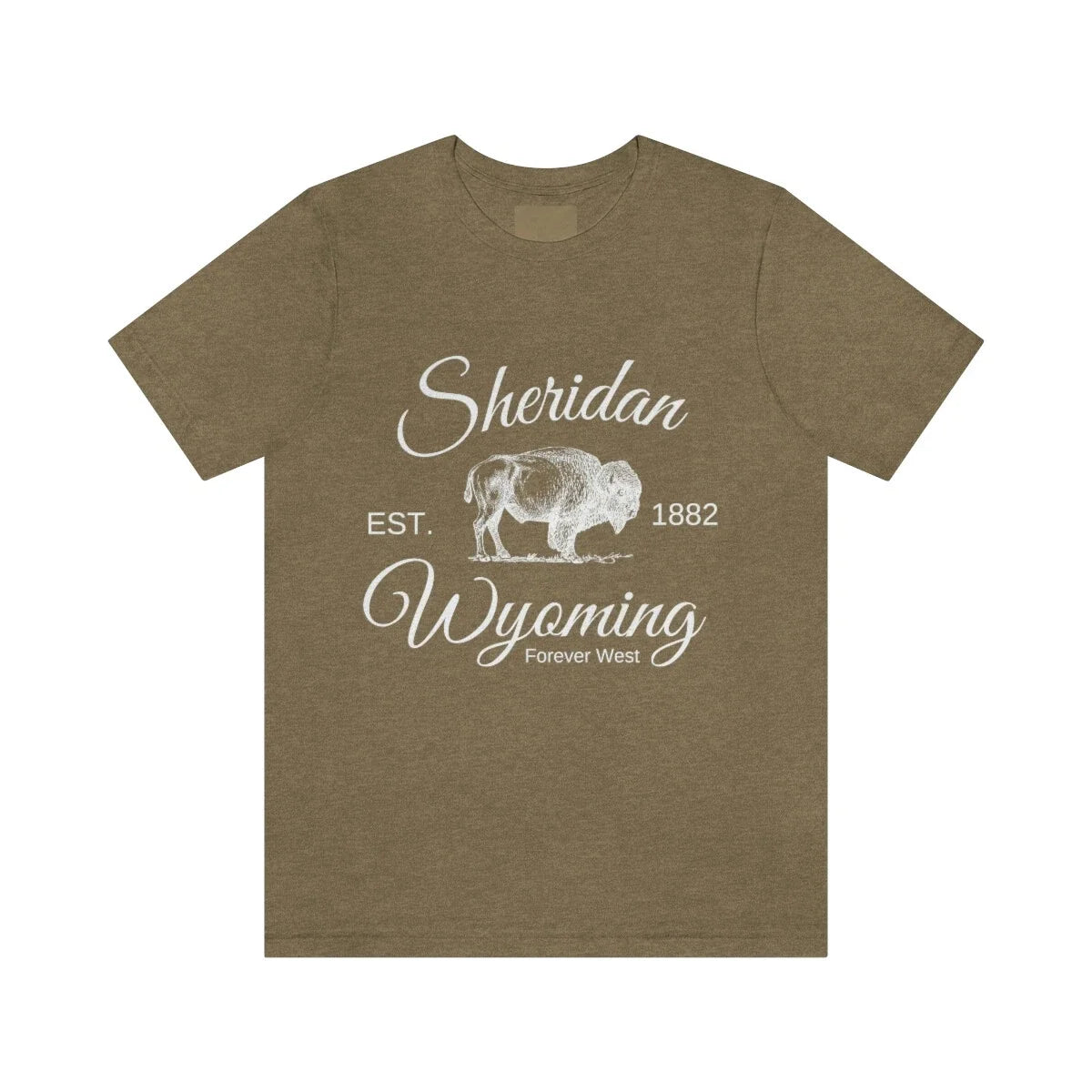 Sheridan Wyoming Shirt | Cozy Wyoming | Wyoming is home Jersey Short Sleeve Tee Unisex T-shirt, Sweatshirt, Hoodie, Long Sleeve Tee - T-Shirt, Sweatshirt, Hoodie