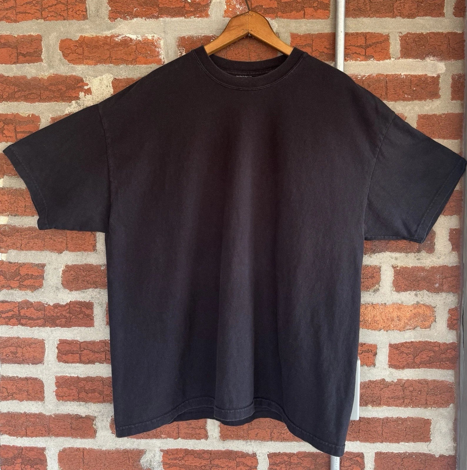 Vintage 90s Faded Black T Shirt100% Cotton Skater Casual Mens Size XL Unisex T-shirt, Sweatshirt, Hoodie, Long Sleeve Tee - T-Shirt, Sweatshirt, Hoodie