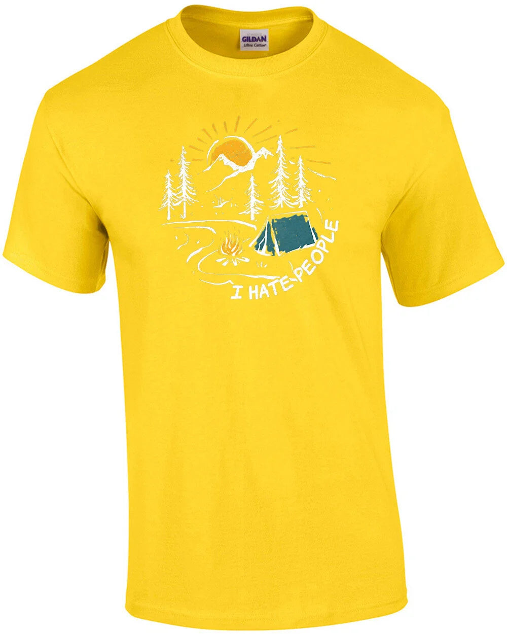I Hate People Camping Shirt Unisex T-shirt, Sweatshirt, Hoodie, Long Sleeve Tee - T-Shirt, Sweatshirt, Hoodie