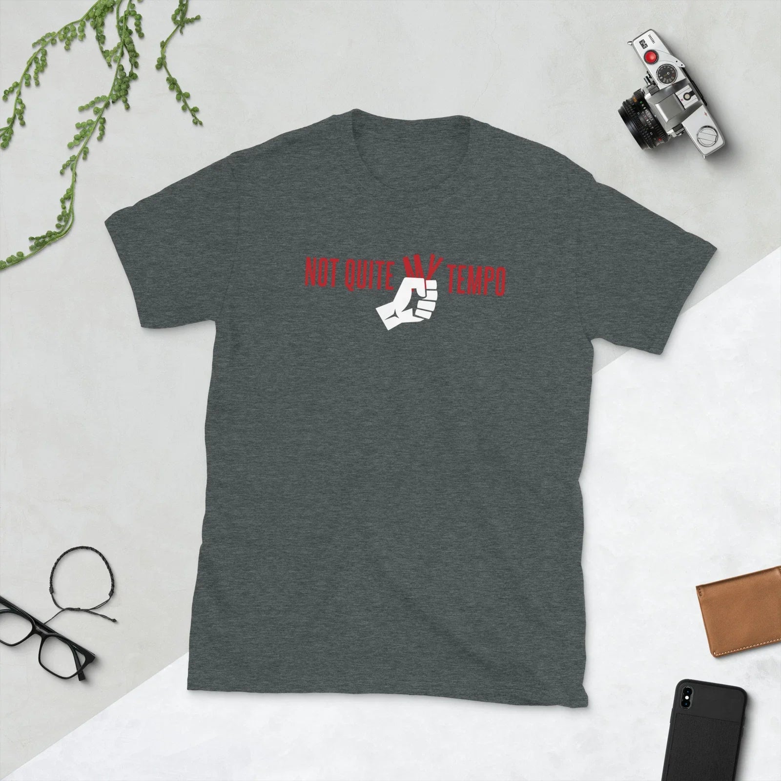 Not quite my tempo fist whiplash drummer drum Short-Sleeve Unisex T-Shirt Unisex T-shirt, Sweatshirt, Hoodie, Long Sleeve Tee - T-Shirt, Sweatshirt, Hoodie