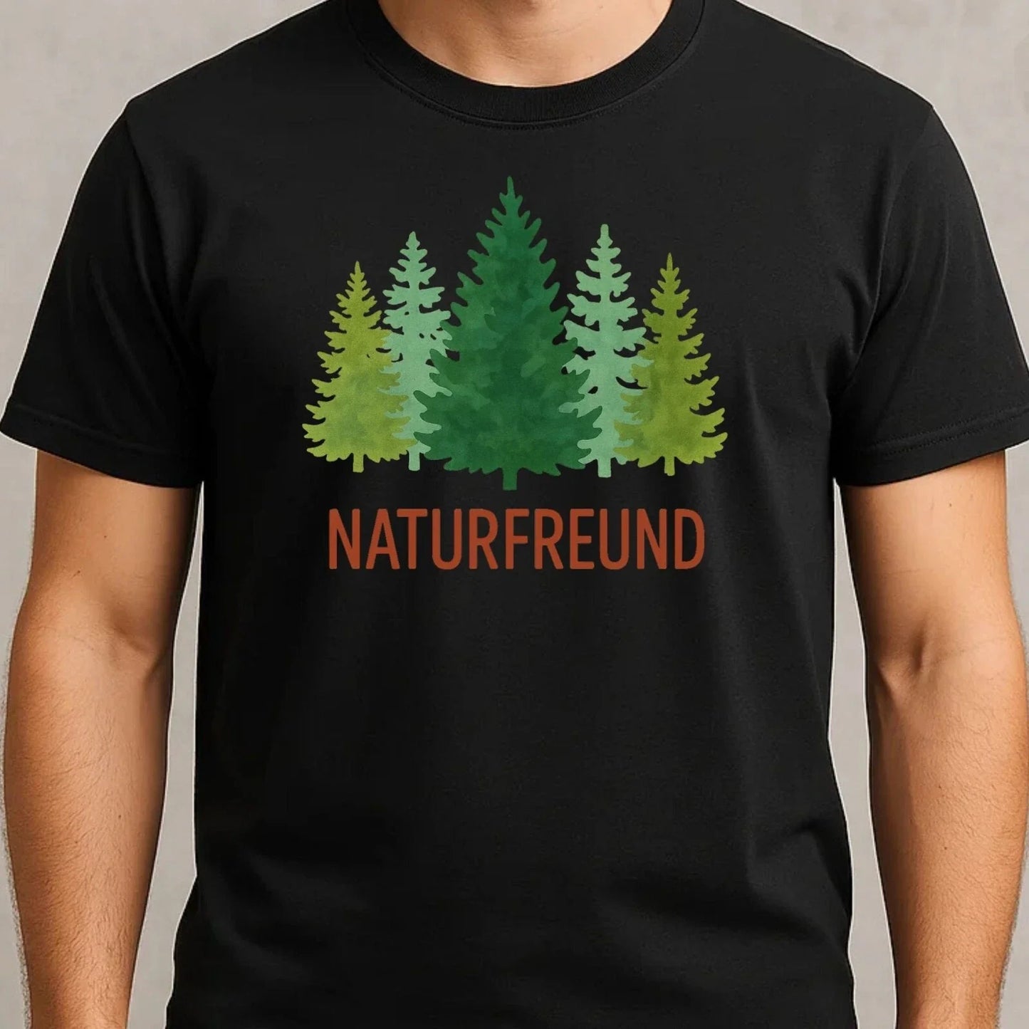 Mens Naturefriend Motif Cotton T-Shirt Size XS to 5XL Unisex T-shirt, Sweatshirt, Hoodie, Long Sleeve Tee - T-Shirt, Sweatshirt, Hoodie