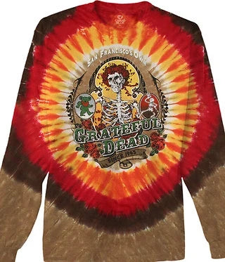 GRATEFUL DEAD-BAY AREA BELOVED-TIE DYE LONG SLEEVE T-SHIRT- M-L-XL-XXL Garcia Unisex T-shirt, Sweatshirt, Hoodie, Long Sleeve Tee - T-Shirt, Sweatshirt, Hoodie