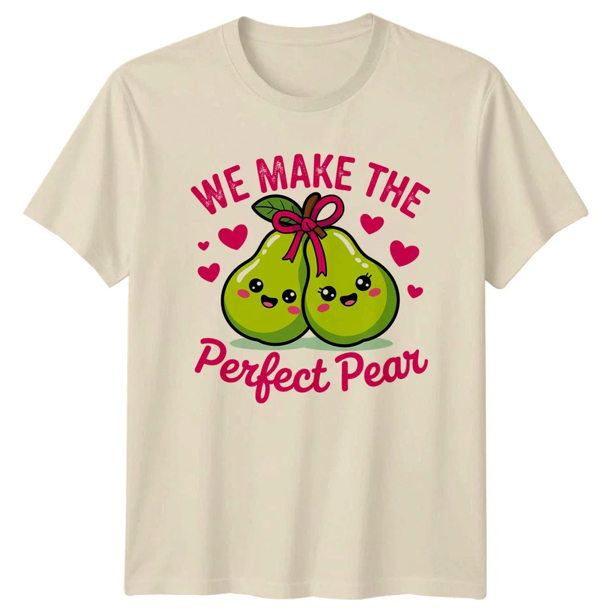 We Make The Perfect Pear T-Shirt Kawaii Couple Pun Relationship Unisex T-shirt, Sweatshirt, Hoodie, Long Sleeve Tee - T-Shirt, Sweatshirt, Hoodie