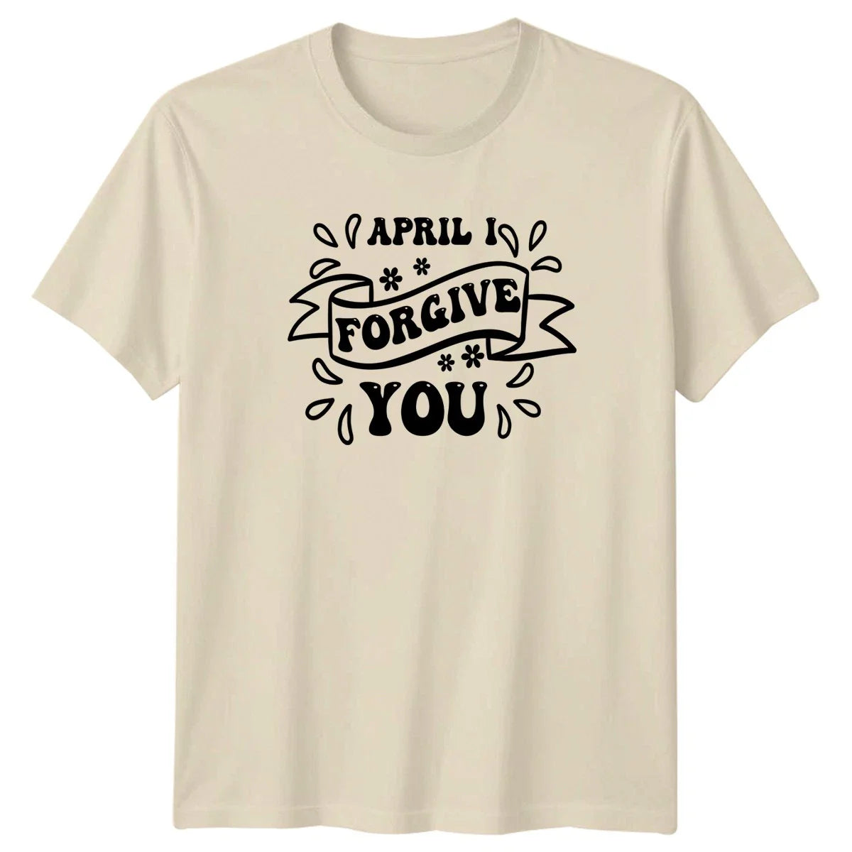April I Forgive You T-Shirt Retro Humor April Fools Day Unisex T-shirt, Sweatshirt, Hoodie, Long Sleeve Tee - T-Shirt, Sweatshirt, Hoodie