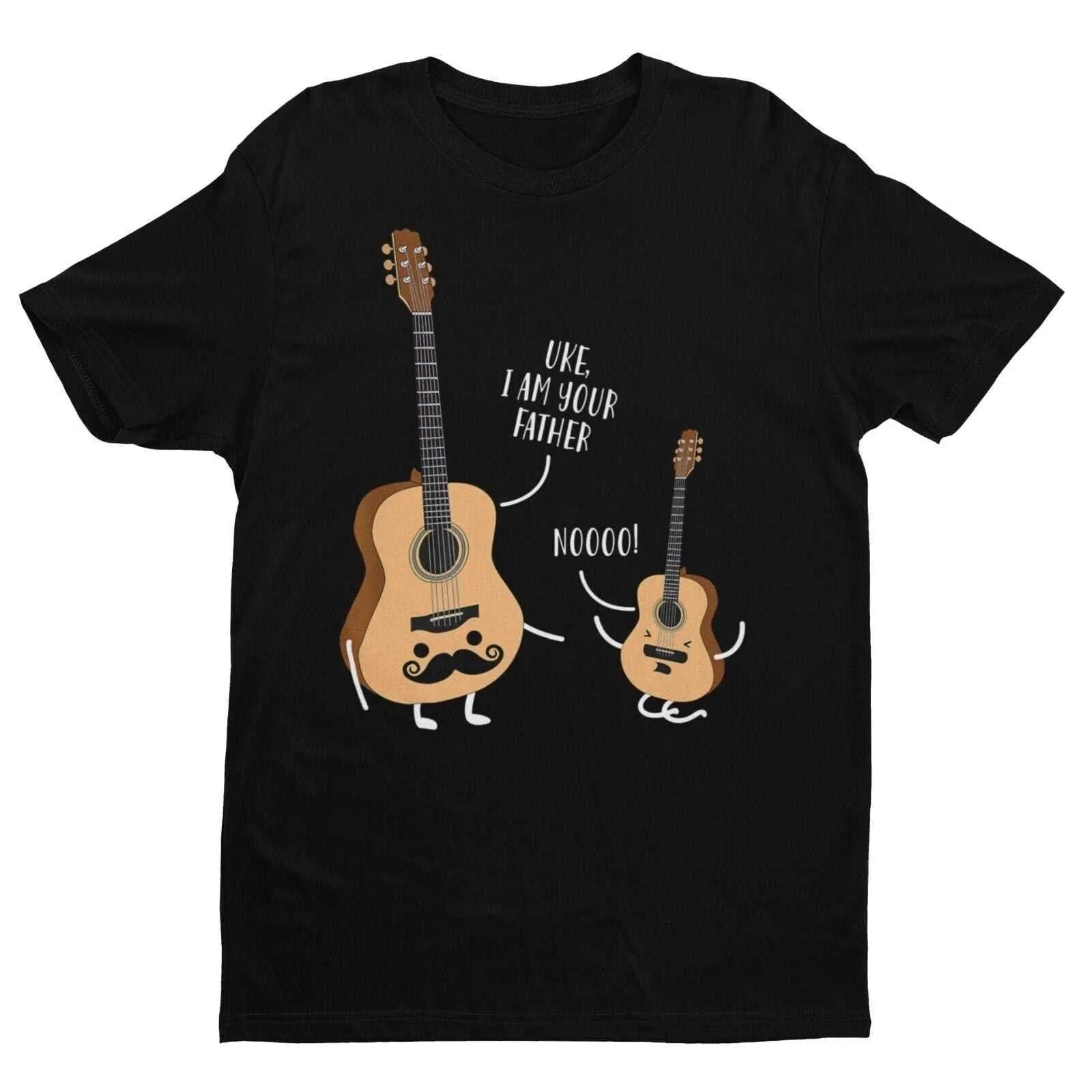 Funny Guitar Ukulele T Shirt UKE I AM YOUR FATHER Wars Star Parody Movie Joke Unisex T-shirt, Sweatshirt, Hoodie, Long Sleeve Tee - T-Shirt, Sweatshirt, Hoodie