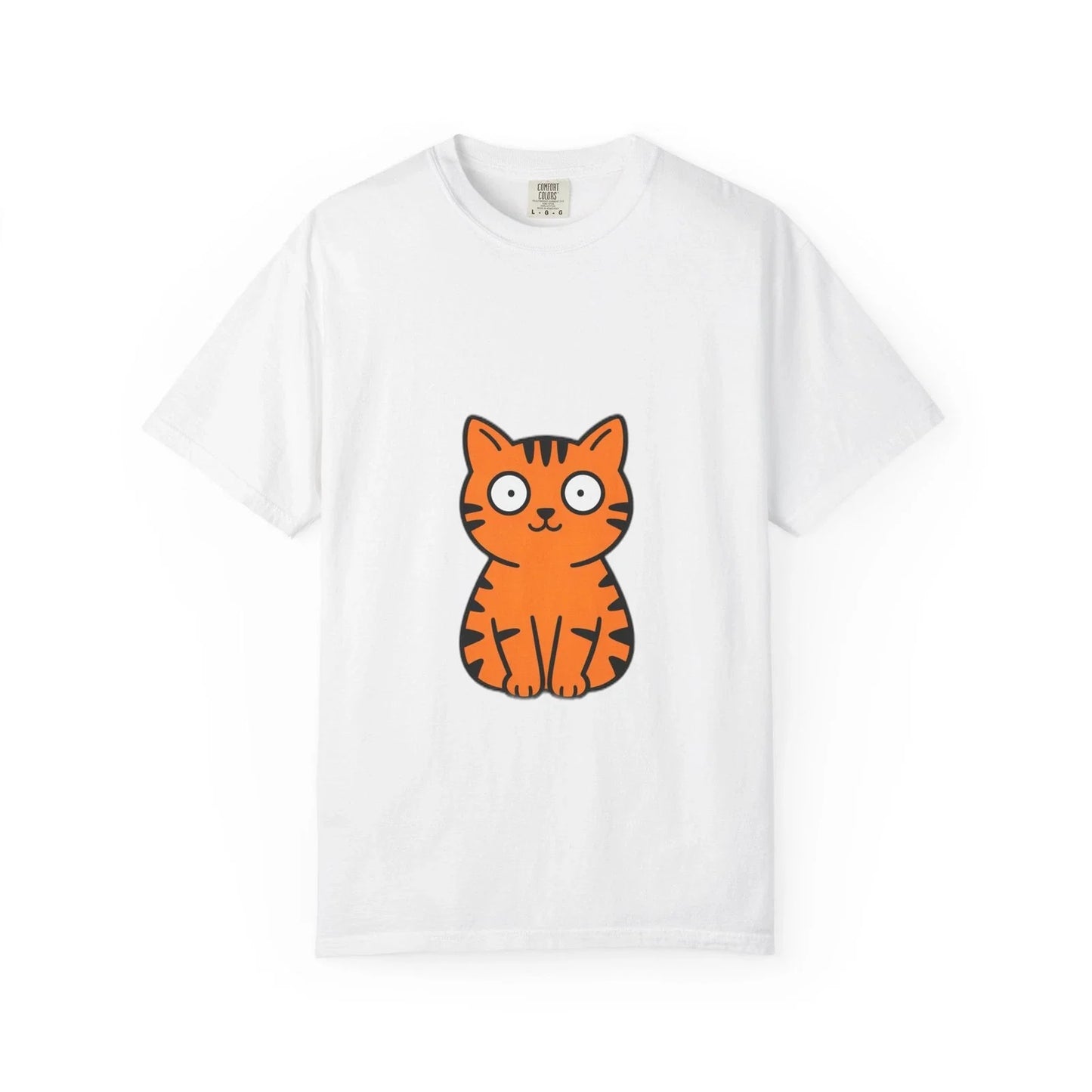 No Thoughts Head Empty Orange Cat Behavior T-Shirt Funny Cat Meme Tee Unisex T-shirt, Sweatshirt, Hoodie, Long Sleeve Tee - T-Shirt, Sweatshirt, Hoodie
