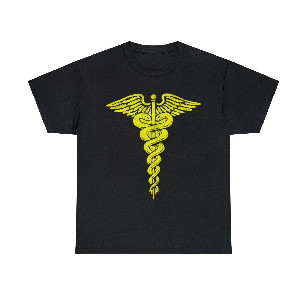 Retro Caduceus Graphic Tee Shirt, S-5XL Unisex T-shirt, Sweatshirt, Hoodie, Long Sleeve Tee - T-Shirt, Sweatshirt, Hoodie
