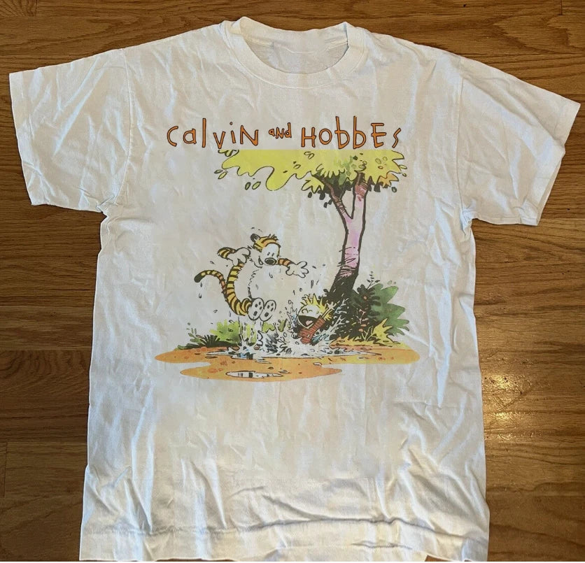 Calvin And Hobbes Let's Summer Tee Unisex Shirt Full Size S-5XL Unisex T-shirt, Sweatshirt, Hoodie, Long Sleeve Tee - T-Shirt, Sweatshirt, Hoodie