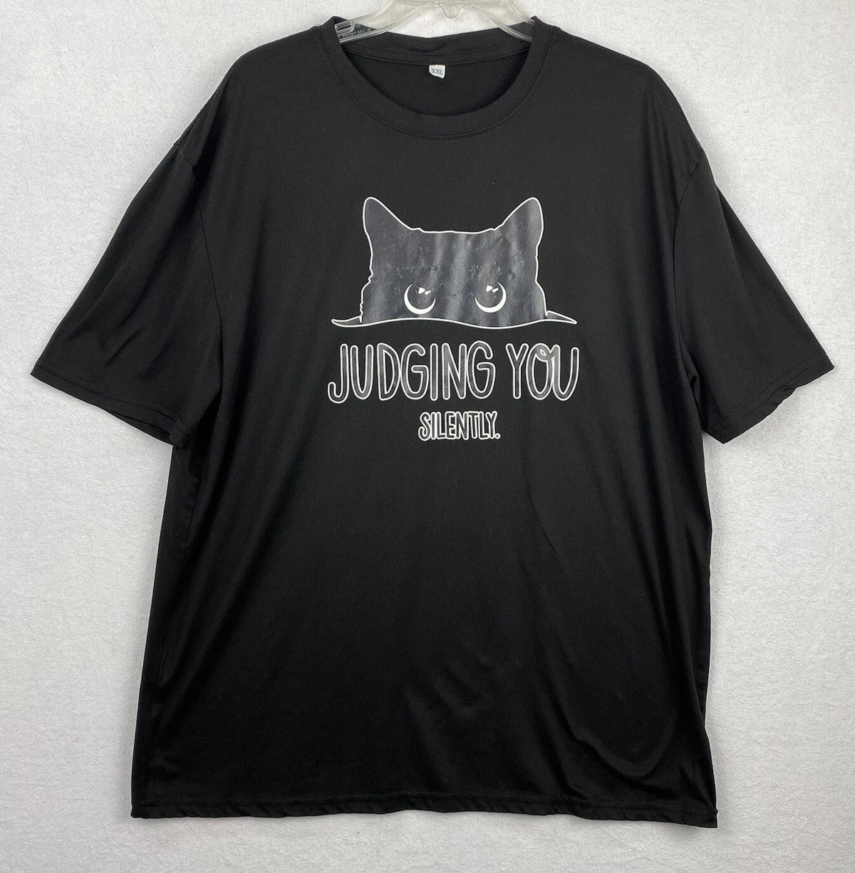 Judging You Silently T-Shirt XXL Black Poly/Spandex Funny Sarcastic READ Unisex T-shirt, Sweatshirt, Hoodie, Long Sleeve Tee - T-Shirt, Sweatshirt, Hoodie
