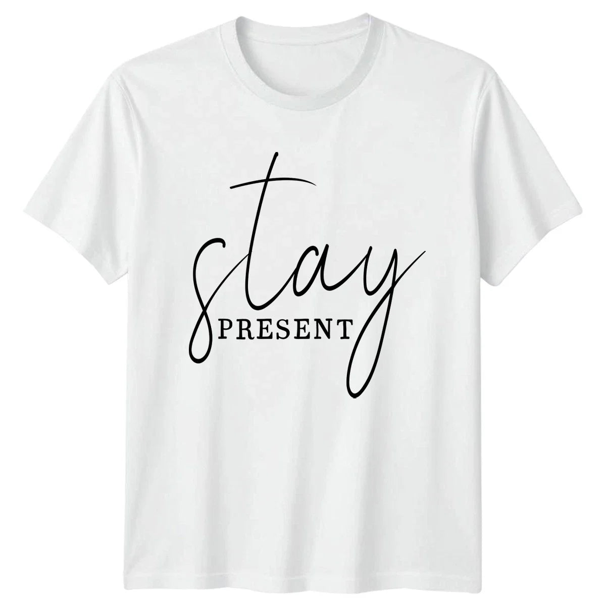 Stay Present T-Shirt Meditation Mindfulness Birthday Gift For Him And Her Unisex T-shirt, Sweatshirt, Hoodie, Long Sleeve Tee - T-Shirt, Sweatshirt, Hoodie