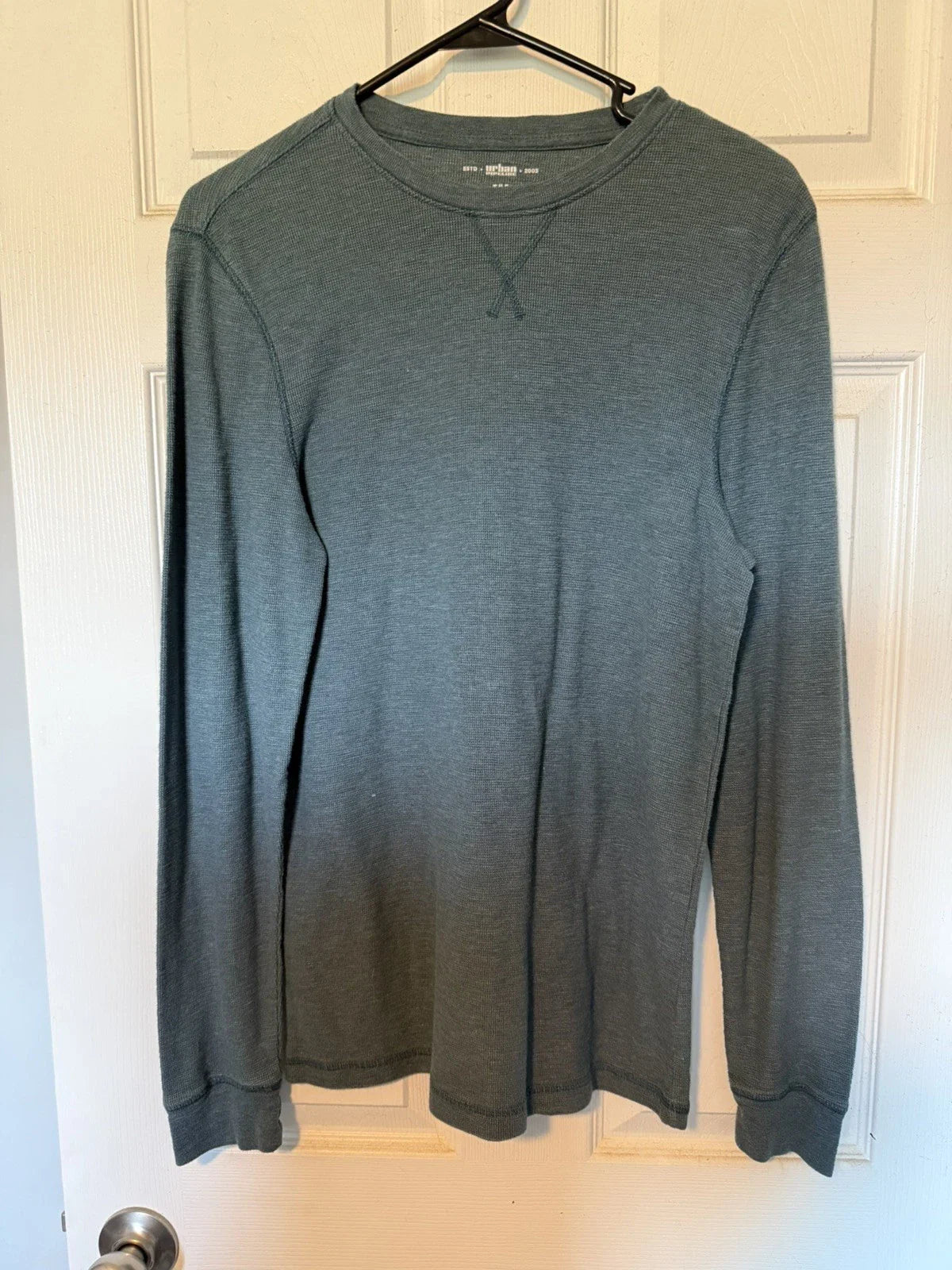 Urban Pipeline Thermal Shirt Mens Medium Teal Long Sleeve Casual Unisex T-shirt, Sweatshirt, Hoodie, Long Sleeve Tee - T-Shirt, Sweatshirt, Hoodie