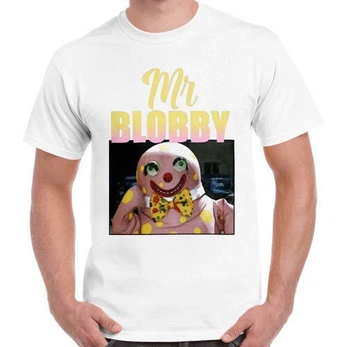 Mr Blobby Homage Funny 90s Men Women Retro Vintage Unisex T Shirt 2879 Unisex T-shirt, Sweatshirt, Hoodie, Long Sleeve Tee - T-Shirt, Sweatshirt, Hoodie