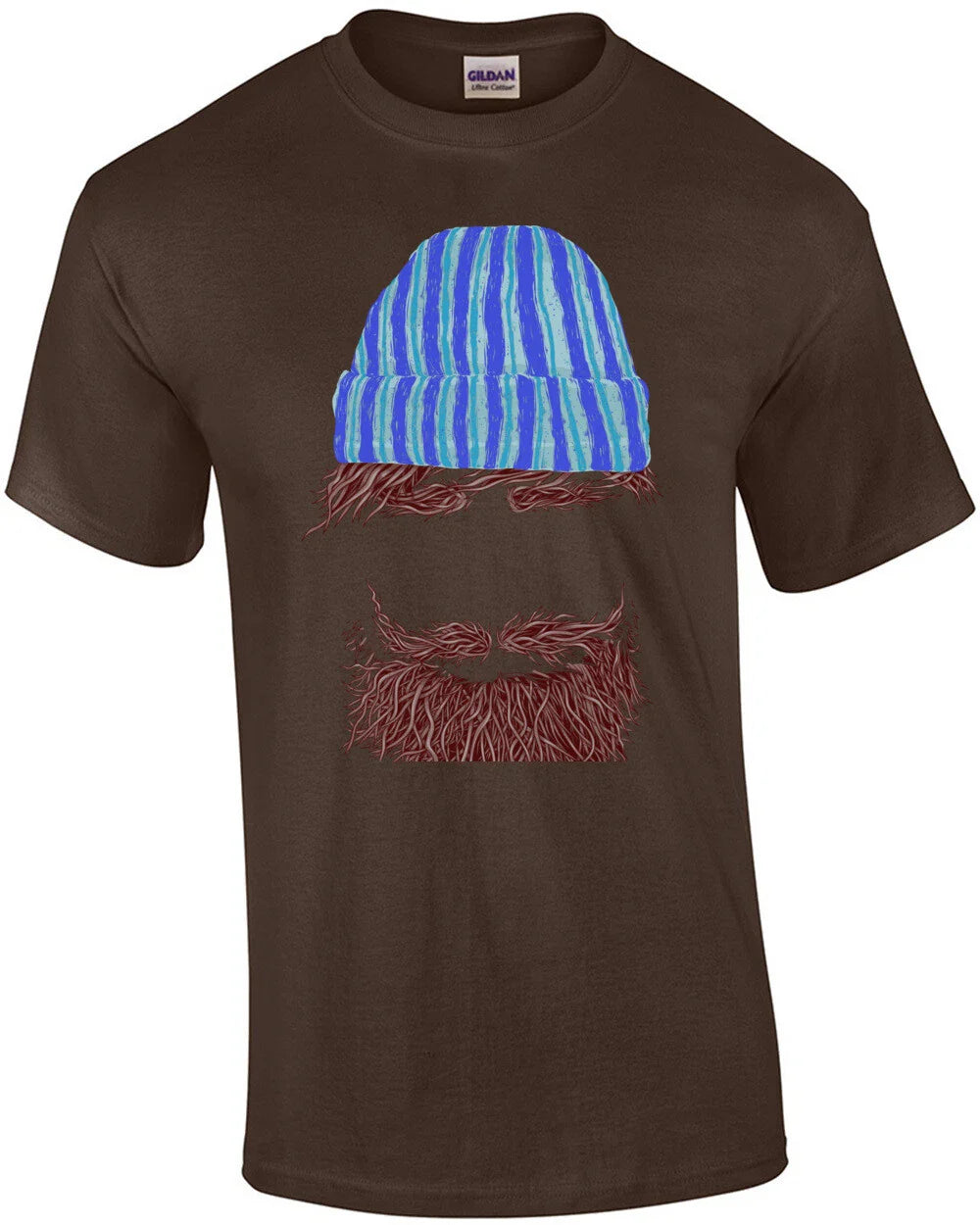 Hipster Outline Trendy Beard T-Shirt Unisex T-shirt, Sweatshirt, Hoodie, Long Sleeve Tee - T-Shirt, Sweatshirt, Hoodie