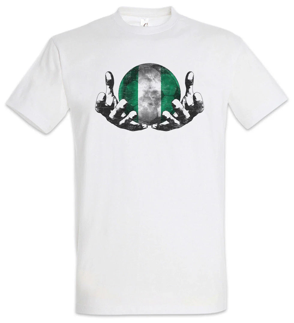 Nigeria Football Magic Ball T-Shirt nigerian Soccer Flag World Championship Unisex T-shirt, Sweatshirt, Hoodie, Long Sleeve Tee - T-Shirt, Sweatshirt, Hoodie