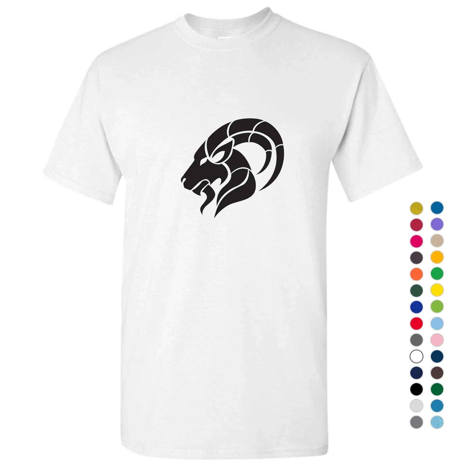 Capricorn Goat Zodiac Horoscope Astro Sign Symbol Men T Shirt Tee Top S - 5XL Unisex T-shirt, Sweatshirt, Hoodie, Long Sleeve Tee - T-Shirt, Sweatshirt, Hoodie