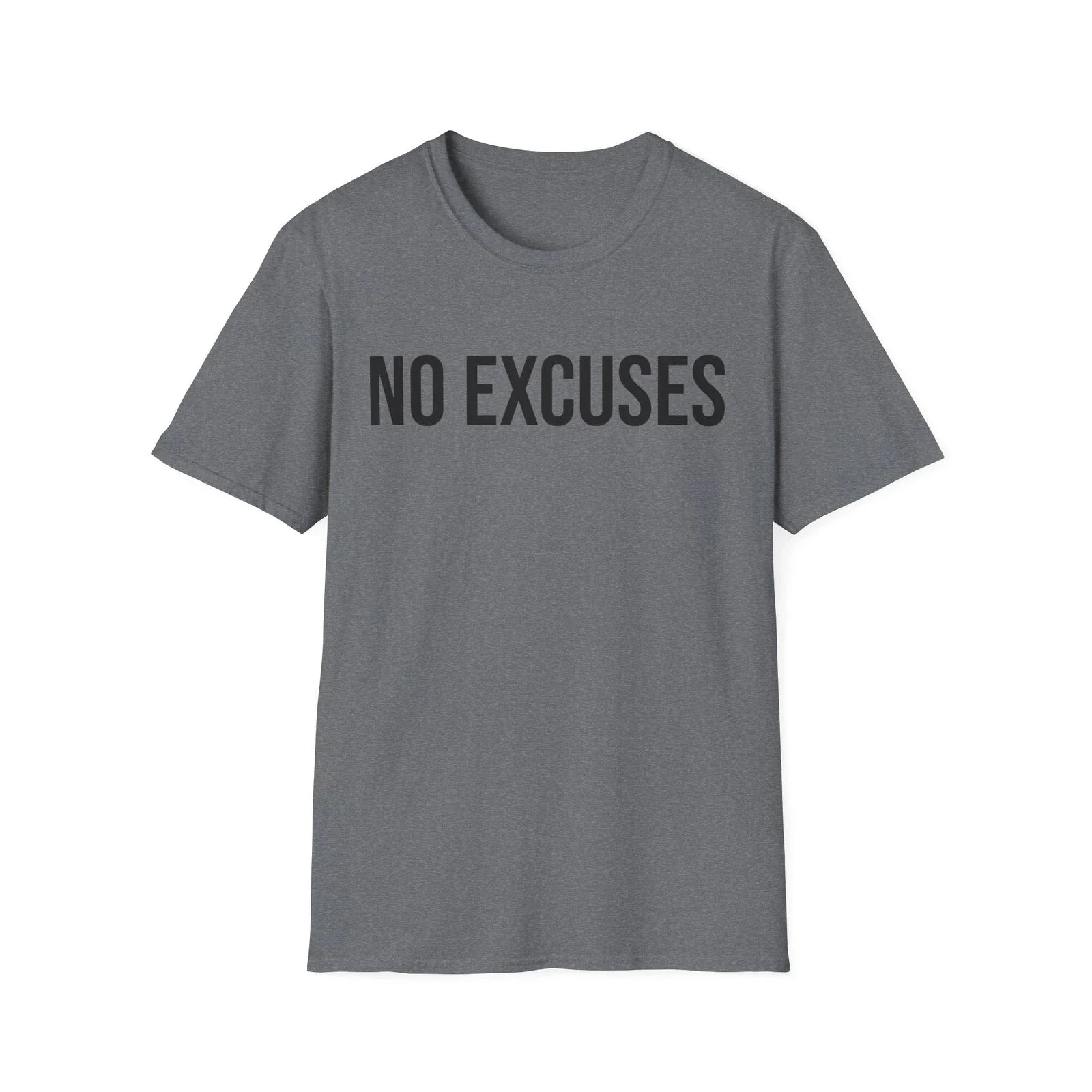 No Excuses Shirt Gym Workout Motivation Discipline Fitness T-shirt Unisex T-shirt, Sweatshirt, Hoodie, Long Sleeve Tee - T-Shirt, Sweatshirt, Hoodie