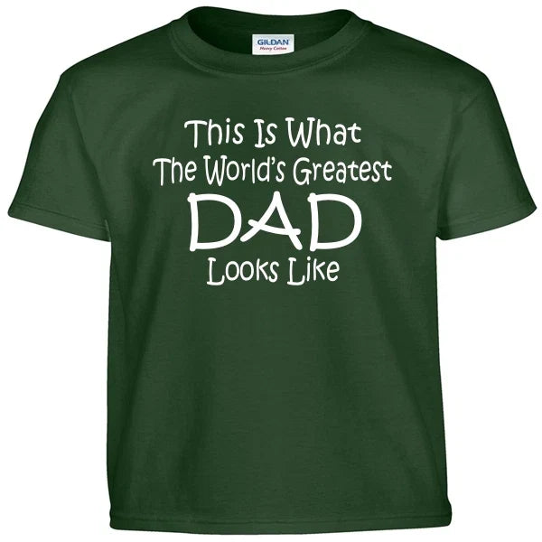 Worlds Greatest Dad T Shirt Fathers Day Birthday Christmas Gift Daddy Tee Unisex T-shirt, Sweatshirt, Hoodie, Long Sleeve Tee - T-Shirt, Sweatshirt, Hoodie