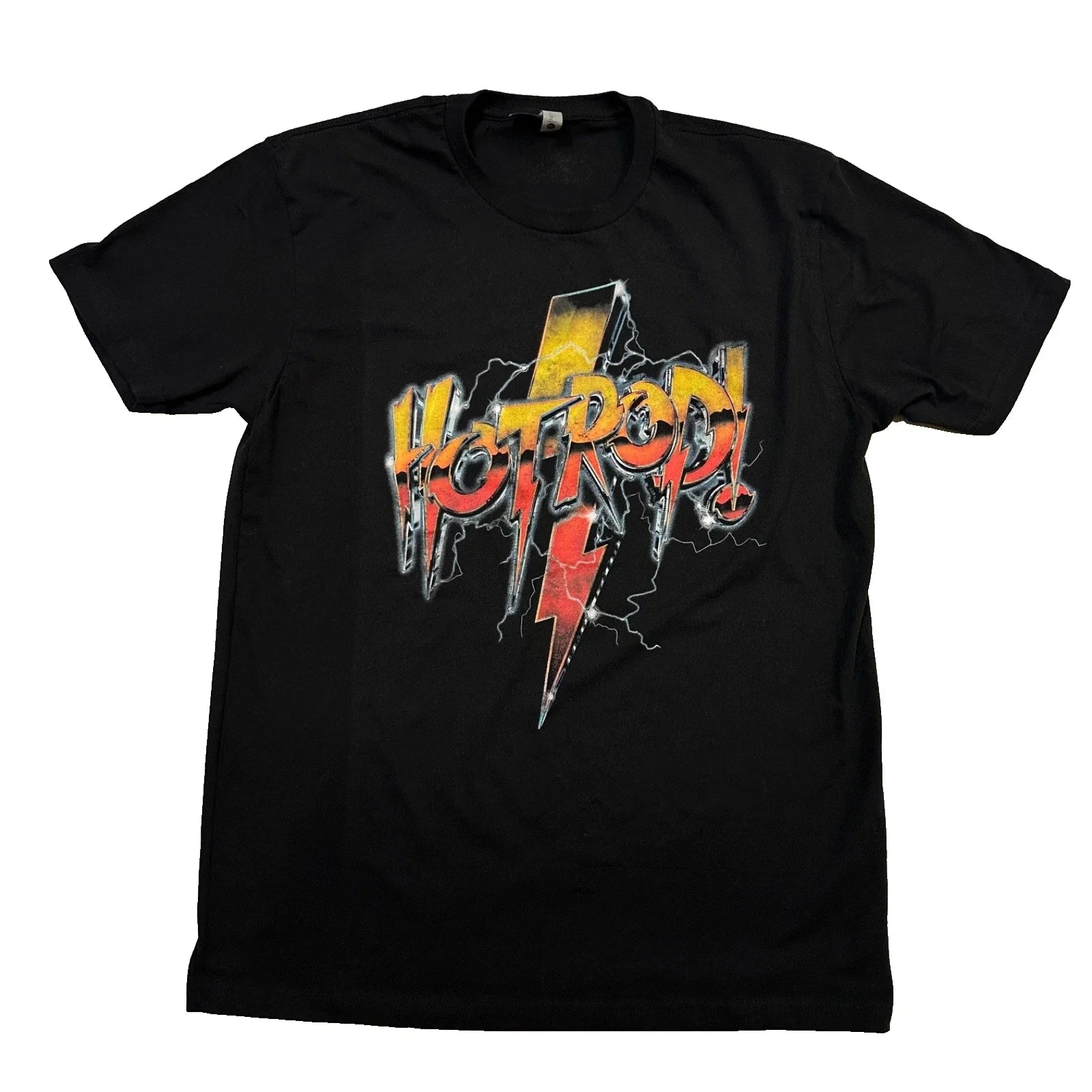 Wrestling Hot Rod Lightning Graphic Tee Black Lg Street Art Heavy Metal Style Unisex T-shirt, Sweatshirt, Hoodie, Long Sleeve Tee - T-Shirt, Sweatshirt, Hoodie