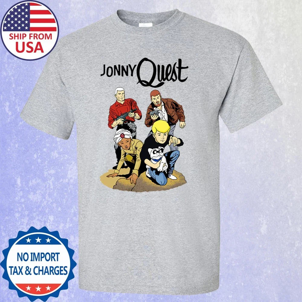 Jonny Quest 80's Cartoon 70's Size S-5XL Unisex T-shirt, Sweatshirt, Hoodie, Long Sleeve Tee - T-Shirt, Sweatshirt, Hoodie