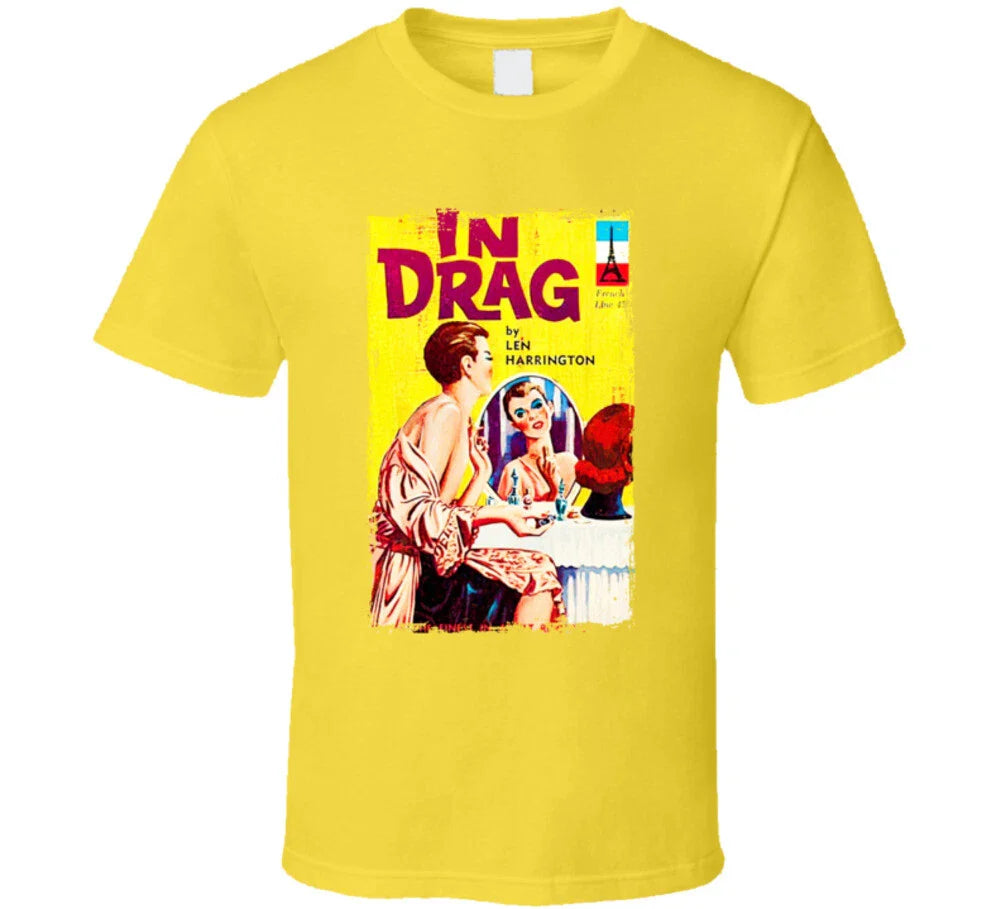 In Drag Retro Pop Art T Shirt Unisex T-shirt, Sweatshirt, Hoodie, Long Sleeve Tee - T-Shirt, Sweatshirt, Hoodie