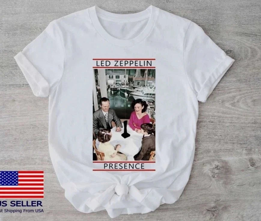 Led Zeppelin Presence Album T-Shirt, fan gift Unisex T-shirt, Sweatshirt, Hoodie, Long Sleeve Tee - T-Shirt, Sweatshirt, Hoodie