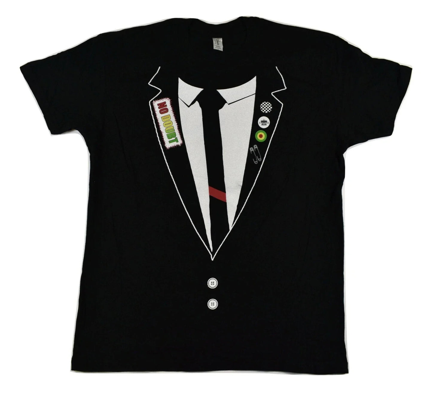 No Doubt Mens Tuxedo Print Summer Tour 2009 Black Shirt New S, L, XL Unisex T-shirt, Sweatshirt, Hoodie, Long Sleeve Tee - T-Shirt, Sweatshirt, Hoodie