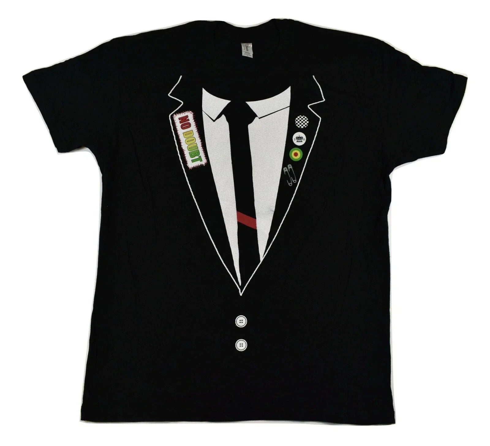 No Doubt Mens Tuxedo Print Summer Tour 2009 Black Shirt New S, L, XL Unisex T-shirt, Sweatshirt, Hoodie, Long Sleeve Tee - T-Shirt, Sweatshirt, Hoodie