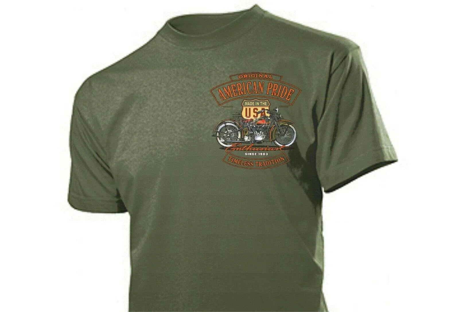 The American Pride Timeless Tradition Motorcycle Rockabilly Biker Shirt US Unisex T-shirt, Sweatshirt, Hoodie, Long Sleeve Tee - T-Shirt, Sweatshirt, Hoodie
