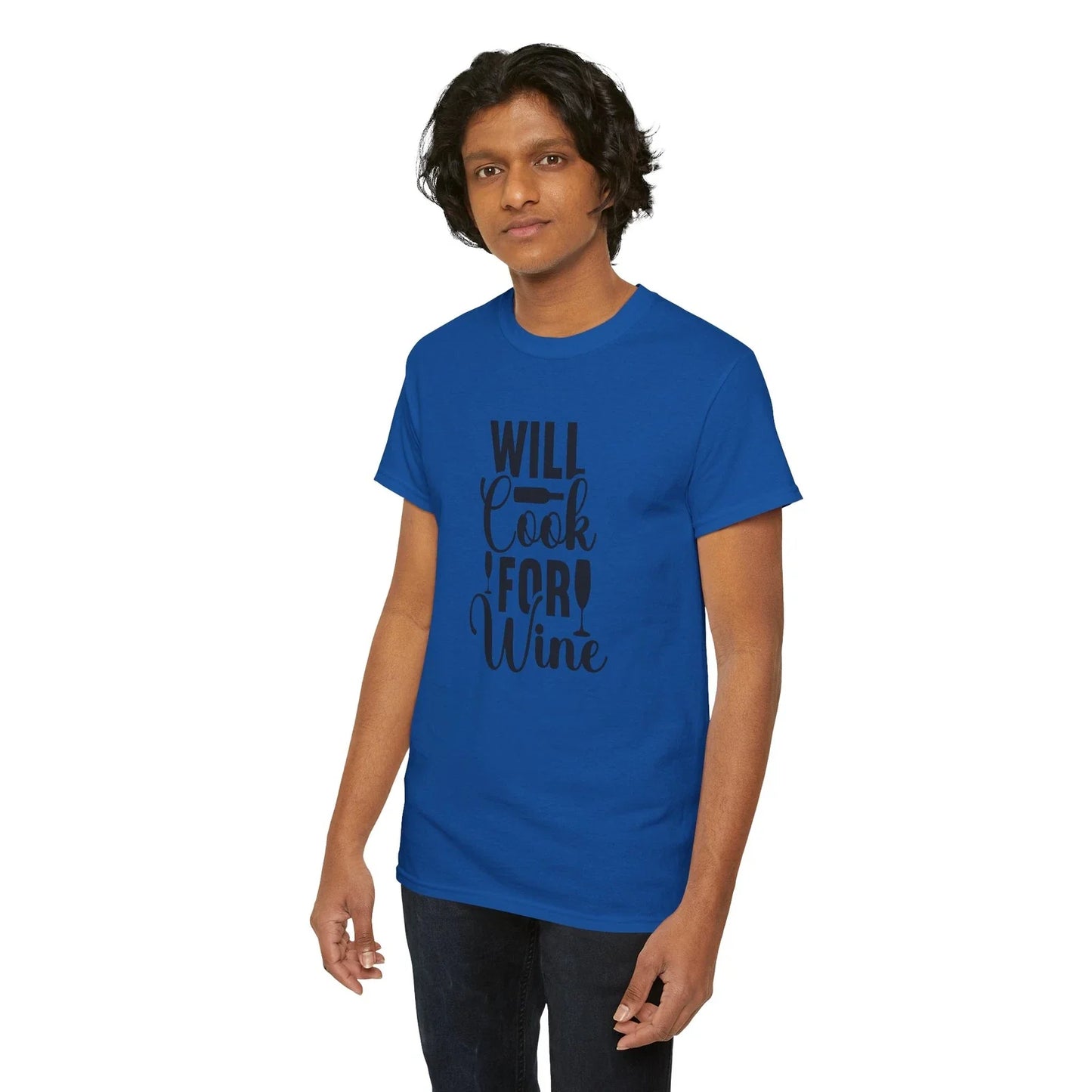 will cook for wine T-Shirt  Funny Culinary Chef Foodie Graphic Tee Unisex T-shirt, Sweatshirt, Hoodie, Long Sleeve Tee - T-Shirt, Sweatshirt, Hoodie