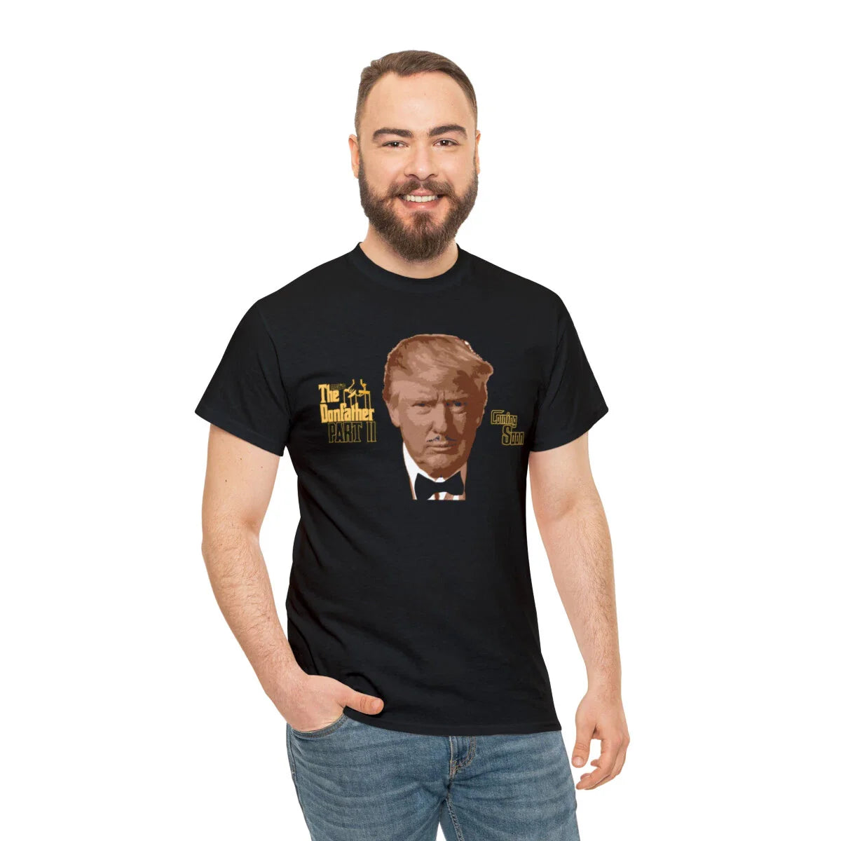 MAGAS The DonFather Part II Unisex Heavy Cotton Tee Unisex T-shirt, Sweatshirt, Hoodie, Long Sleeve Tee - T-Shirt, Sweatshirt, Hoodie