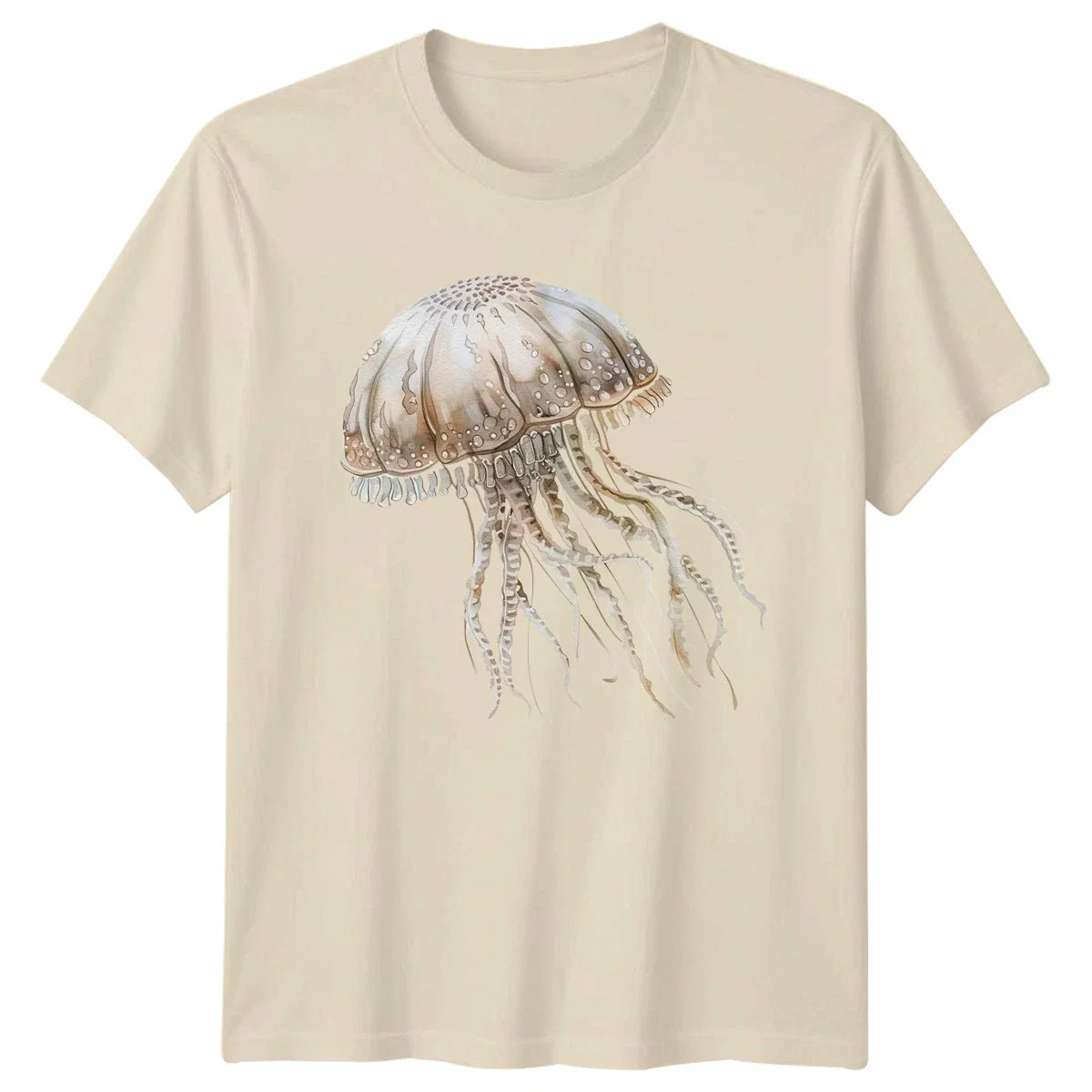 Boho Jellyfish T-Shirt Watercolor Marine Life Birthday Gift For Him And Her Unisex T-shirt, Sweatshirt, Hoodie, Long Sleeve Tee - T-Shirt, Sweatshirt, Hoodie