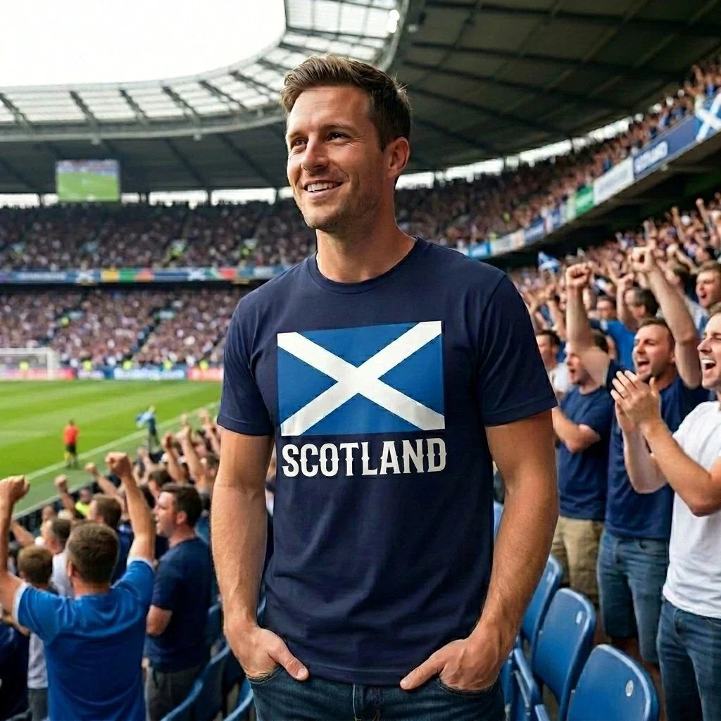 Scotland Flag Supporter T Shirt Scottish Pride Football Fan Gift Unisex T-shirt, Sweatshirt, Hoodie, Long Sleeve Tee - T-Shirt, Sweatshirt, Hoodie