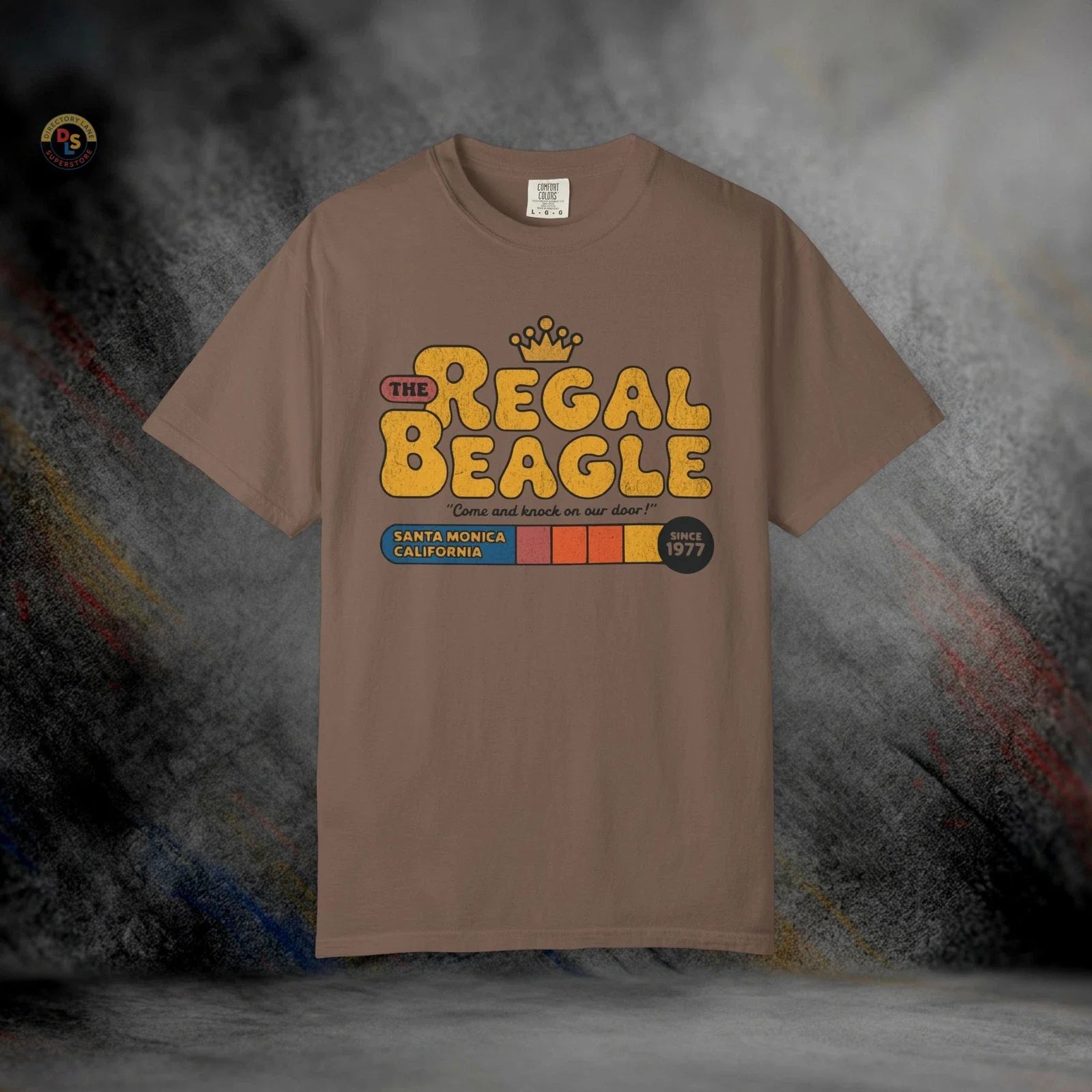 The Regal Beagle Threes Company T-Shirt  | Heavyweight Garment-Dyed Tee Unisex T-shirt, Sweatshirt, Hoodie, Long Sleeve Tee - T-Shirt, Sweatshirt, Hoodie