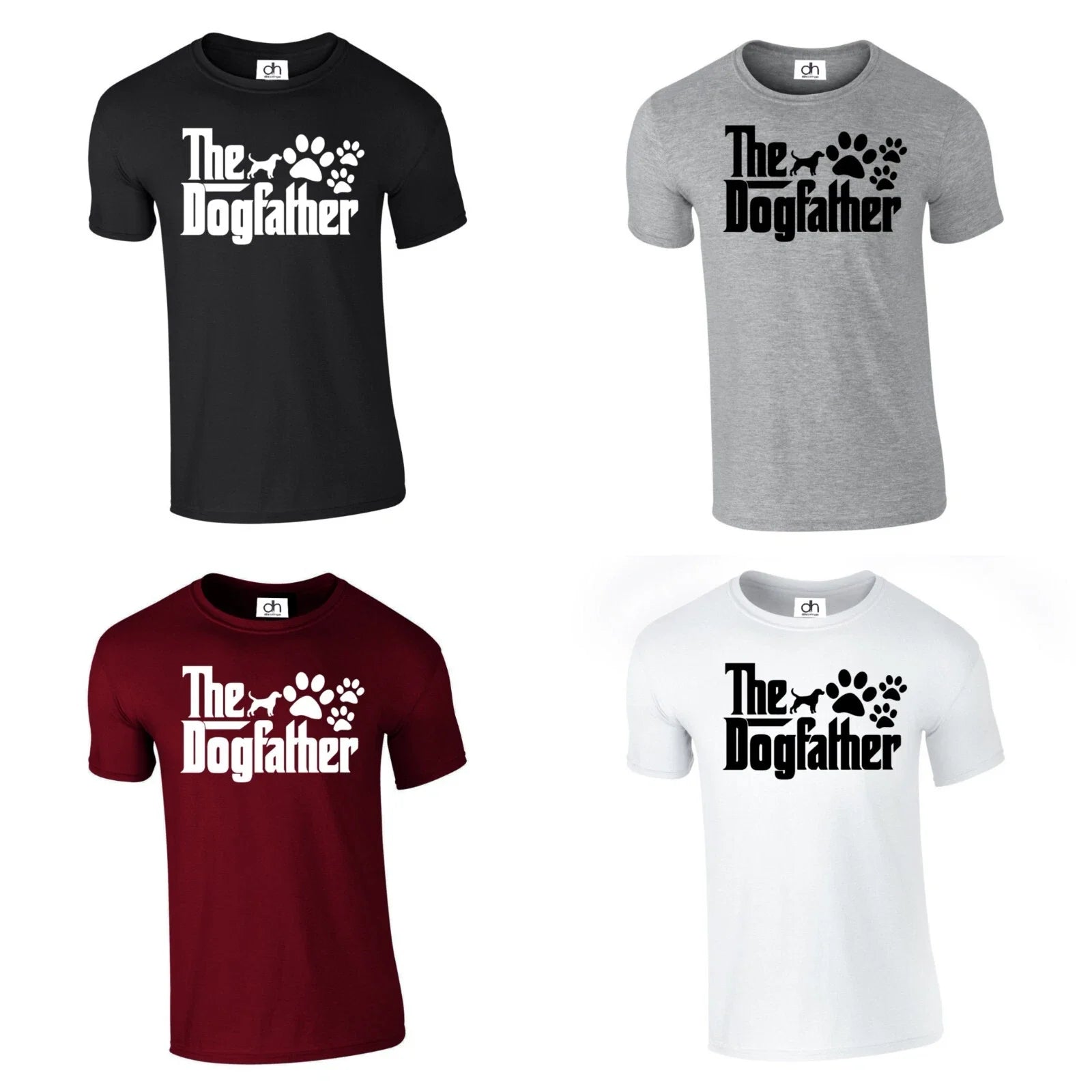 The Dog Father Dad Fathers Day Tshirt Gift Pet Lover ( DOGFATHER , T-SHIRT ) Unisex T-shirt, Sweatshirt, Hoodie, Long Sleeve Tee - T-Shirt, Sweatshirt, Hoodie