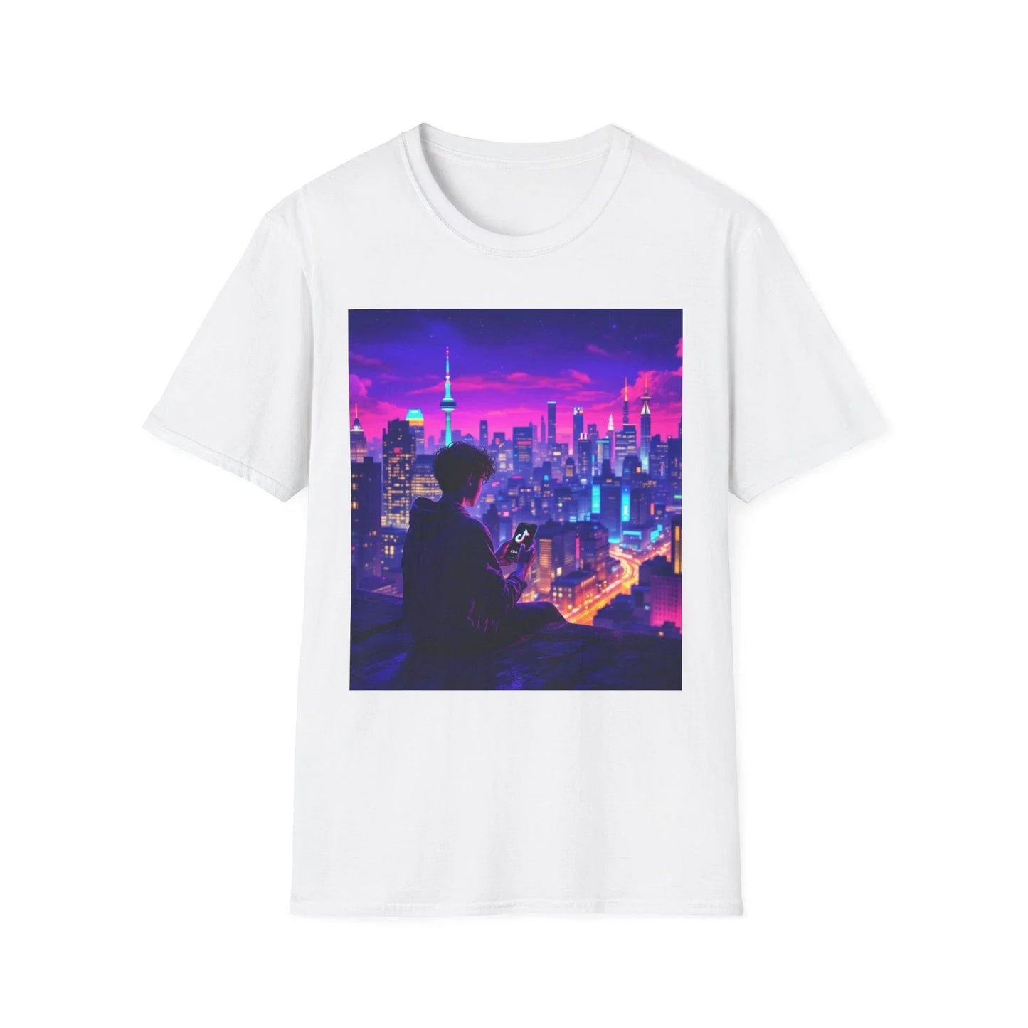 Daydreaming of TikTok Unisex Softstyle T-Shirt Unisex T-shirt, Sweatshirt, Hoodie, Long Sleeve Tee - T-Shirt, Sweatshirt, Hoodie