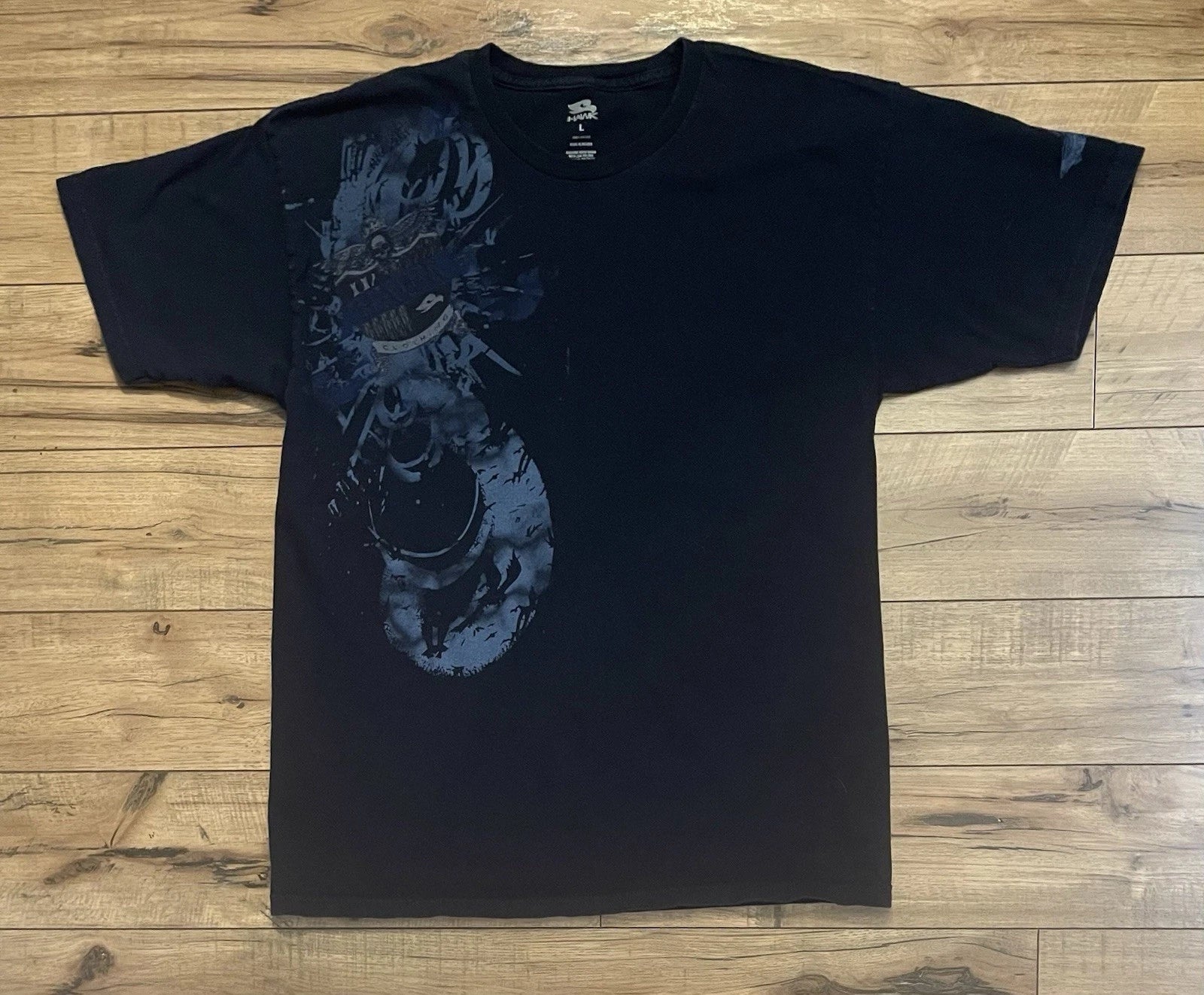 Vintage Tony Hawk Skate Y2K Emo Grunge T-Shirt Blue Mens Sz Large Unisex T-shirt, Sweatshirt, Hoodie, Long Sleeve Tee - T-Shirt, Sweatshirt, Hoodie